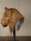 Carine Laeveren, Lion Head Sculpture, 2000s, Plaster 19