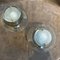 Space Age Italian Glass and Chromed Metal Wall Sconces attributed to Veca, 1960s, Set of 2 4