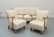 Sofa und Sessel von Jindrich Halabala, 1930er, 3er Set 4