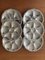 Vintage Silver-Plated Oyster Plates, Set of 6 1