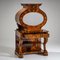 Biedermeier Lyra Secretaire Desk, 1830 6