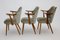 Armchairs, 1950s, Set of 3 2