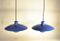 Mid-Century PH4/3 Lavender Pendants by Poul Henningsen for Louis Poulsen, Set of 2 7