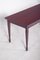 Mid-Century Modern Danish Rectangular Side Table in Dark Wood, 1960s, Image 5