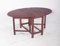 European Flip Flap Oval-Top Table, Image 9