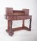 Antique English Desk with Carved Feet, 1890s, Image 12