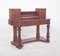Antique English Desk with Carved Feet, 1890s, Image 9