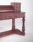 Antique English Desk with Carved Feet, 1890s, Image 10