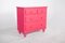 Vintage Kommode in Rosa, 1970er 1