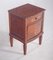 Portuguese Bedside Table with Marquetry Work, 1920s, Image 8