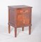 Portuguese Bedside Table with Marquetry Work, 1920s, Image 7