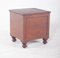 English Wooden Bedside Table with Sanitary Container, 1920s, Image 2