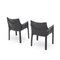 CAB Armchairs by Mario Bellini for Cassina, 1970s, Set of 2 4