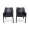 CAB Armchairs by Mario Bellini for Cassina, 1970s, Set of 2 2