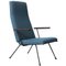 Blauer 1410 Sessel von Cordemeyer für Gispen, 1960er 1