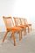 Vintage Ludvik Volak Chairs by Ludvik Volak for Ton, 1960s, Set of 4 5