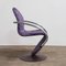 Silla morada de Verner Panton para Rosenthal, años 70, Imagen 2