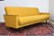 Scandinavian Style Yellow Boucle Folding Sofa, 1960s 2