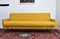 Scandinavian Style Yellow Boucle Folding Sofa, 1960s 1
