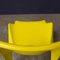 Sedia in plastica gialla, anni '70, Immagine 6