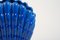 Swedish Modern Blue Glazed Ceramic Shell Vase by Vicke Lindstrand for Upsala Ekeby, 1940s 6