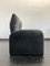 Vintage Grey Velvet Maralunga Sofa with Armchair by Vico Magistretti for Cassina, 1970s, Set of 2 4