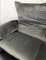 Vintage Grey Velvet Maralunga Sofa with Armchair by Vico Magistretti for Cassina, 1970s, Set of 2 19