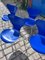 Series 7 Chairs in Royal Blue by Arne Jacobsen for Fritz Hansen, Set of 4 9