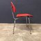 Vintage DCM Red Easy Chair by Charles & Ray Eames for Vitra 6