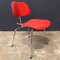 Vintage DCM Red Easy Chair by Charles & Ray Eames for Vitra 2