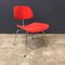 Vintage DCM Red Easy Chair by Charles & Ray Eames for Vitra 3