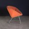 Orangefarbener Sessel von Rudolf Wolf für Rohe Noordwolde, 1990er 3