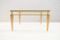 Large Hollywood Regency Brass & Gilt Coffee Table, 1960s, Image 1