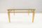 Large Hollywood Regency Brass & Gilt Coffee Table, 1960s 2