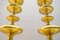 Lámparas de mesa Hollywood Regency italianas bañadas en oro, años 60. Juego de 2, Imagen 7