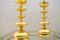 Gold-plated Italian Hollywood Regency Table Lamps, 1960s, Set of 2, Image 5