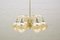 Vintage Golden Ceiling Light with 6 Spheres, 1960s, Image 1