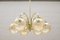 Vintage Golden Ceiling Light with 6 Spheres, 1960s, Image 2