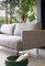 New York Two-Seater Sofa in Metal and Leather Upholstery by Quinti Sedute 6