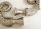 Silver-Plated Rams Horn Candlesticks from Chapman House, 1970s, Set of 2 12