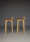 Alvar Aalto zugeschriebene Modell K65 Barhocker für Artek, 1950er, 2er Set 5