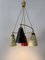 Mid-Century Modern Four-Armed Chandelier, Germany, 1950s 8