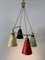 Mid-Century Modern Four-Armed Chandelier, Germany, 1950s 2