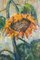 Pino Romanò, Sunflower, Oil Painting, 1990s 2