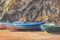 Pino Romanò, Boats, Oil Painting, 1998 2
