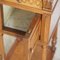 Antique Bedside Table with Marble Top and Marble Lining, 1890s 10
