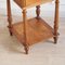 Antique Bedside Table with Marble Top and Marble Lining, 1890s 5
