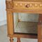 Antique Bedside Table with Marble Top and Marble Lining, 1890s 9