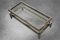 Coffee Table with Glass Case by Maison Jansen, 1970s, Image 4