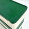 Modell 4964 Kommode in Grün & Weiß von Olaf Von Bohr für Kartell, 1970er 7